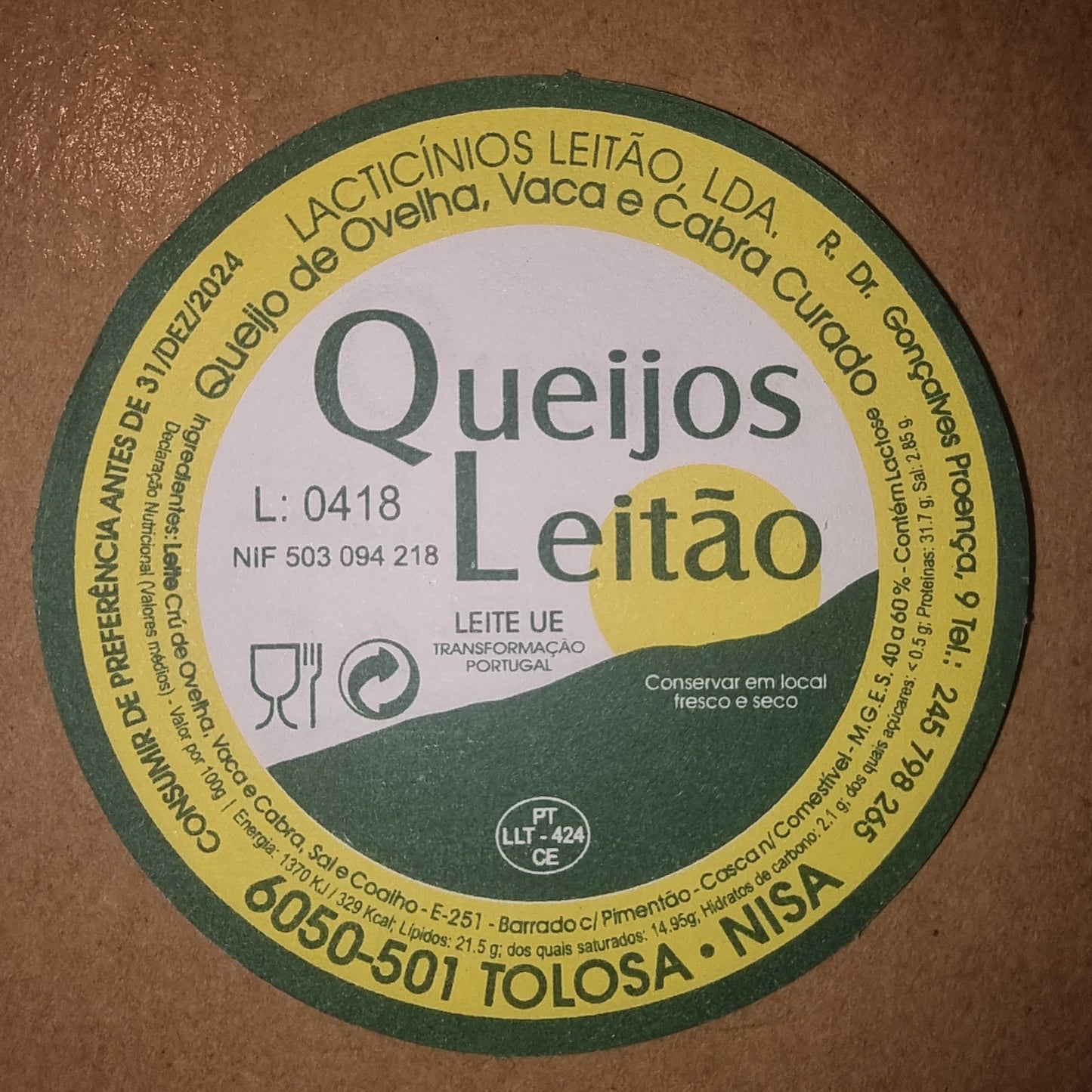 Leitão Mixed Cheese with Paprika