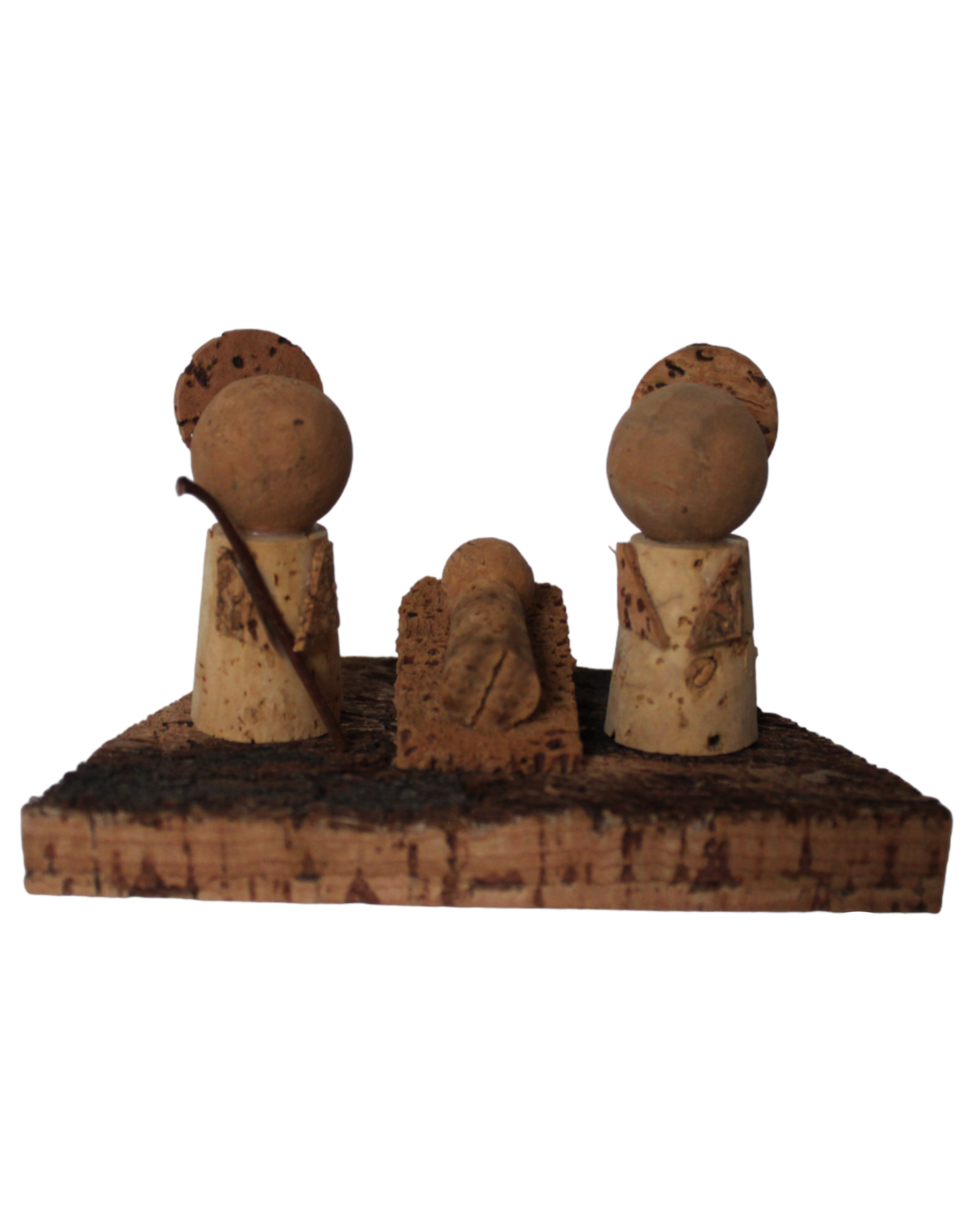 Cork Nativity Scene